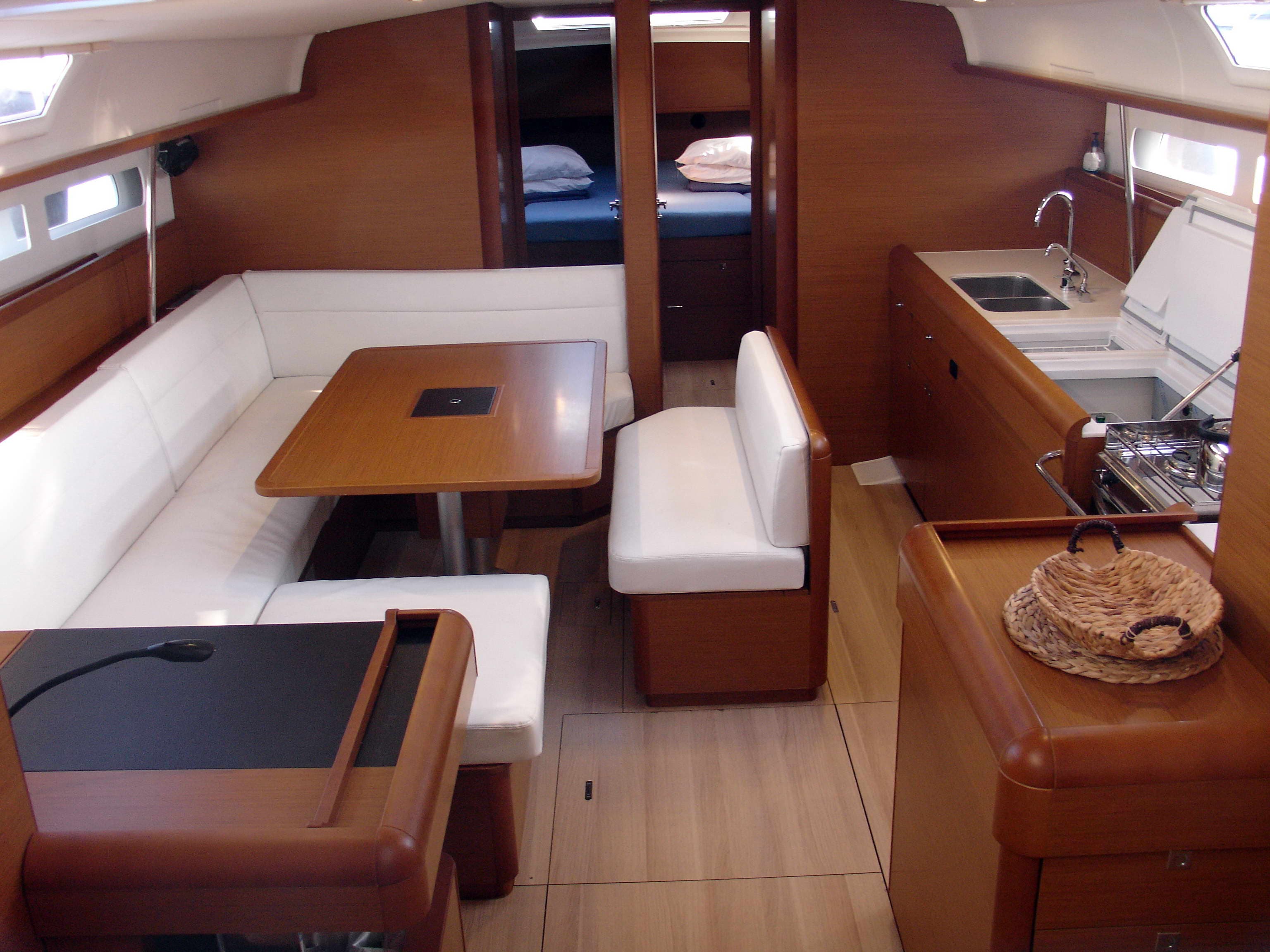 Boat interior