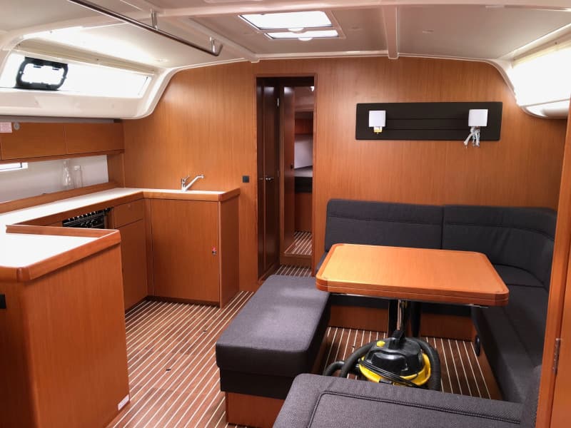 Boat interior