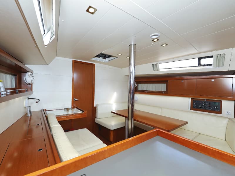 Boat interior