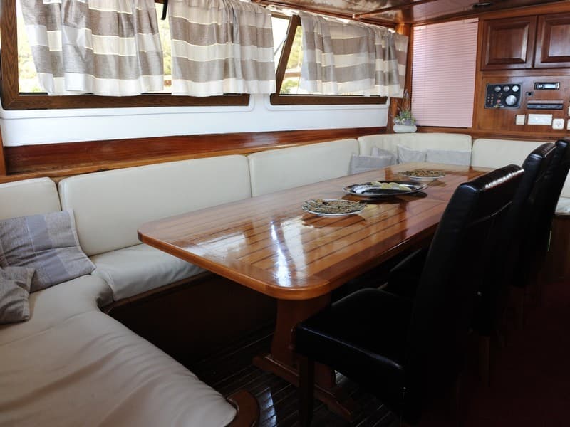 Boat interior