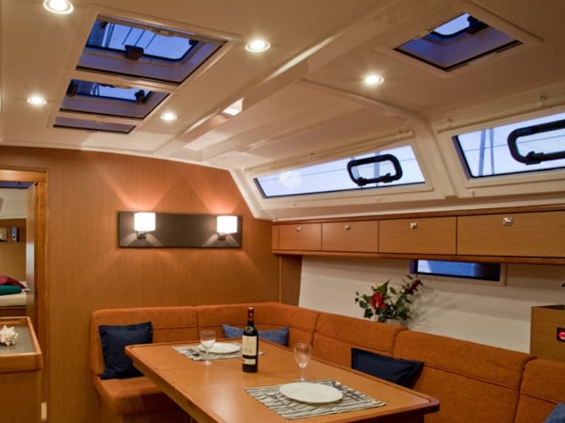 Boat interior