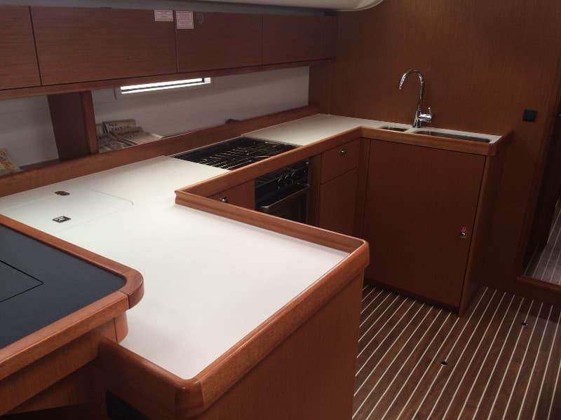 Boat interior