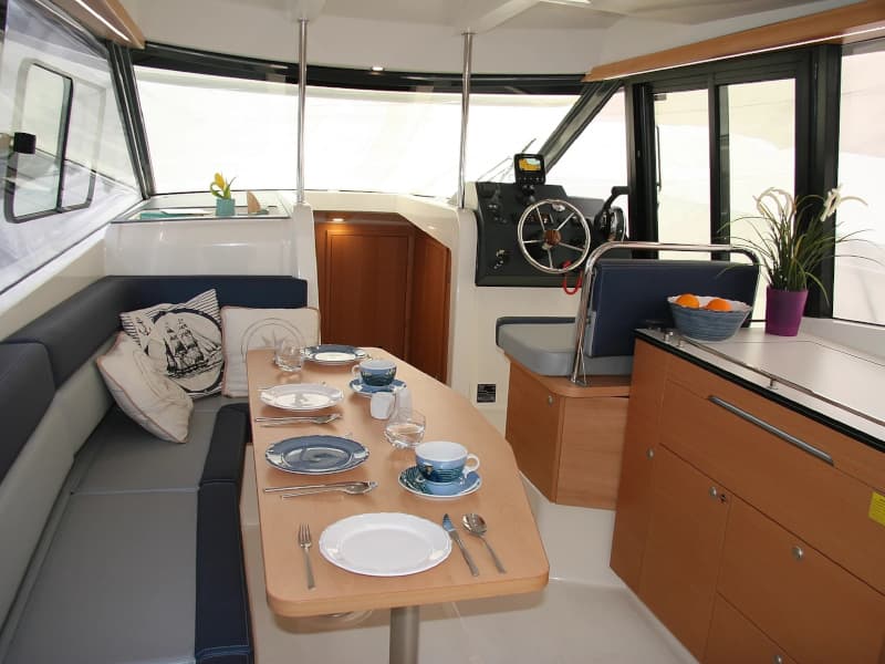 Boat interior