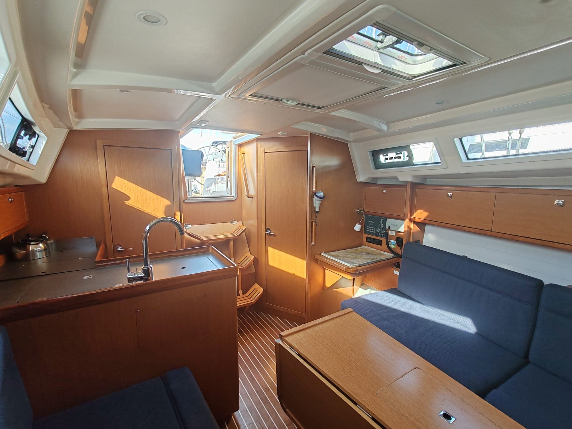 Boat interior