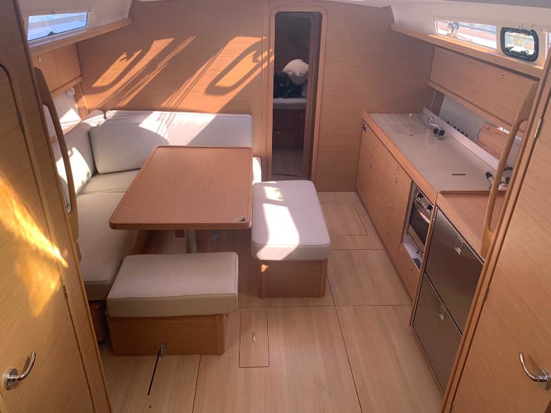 Boat interior