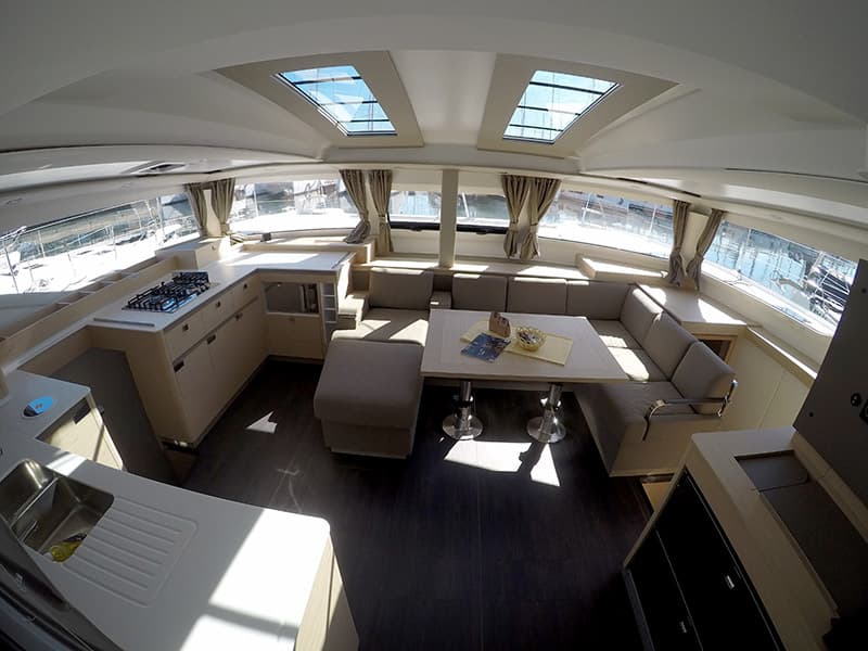 Boat interior