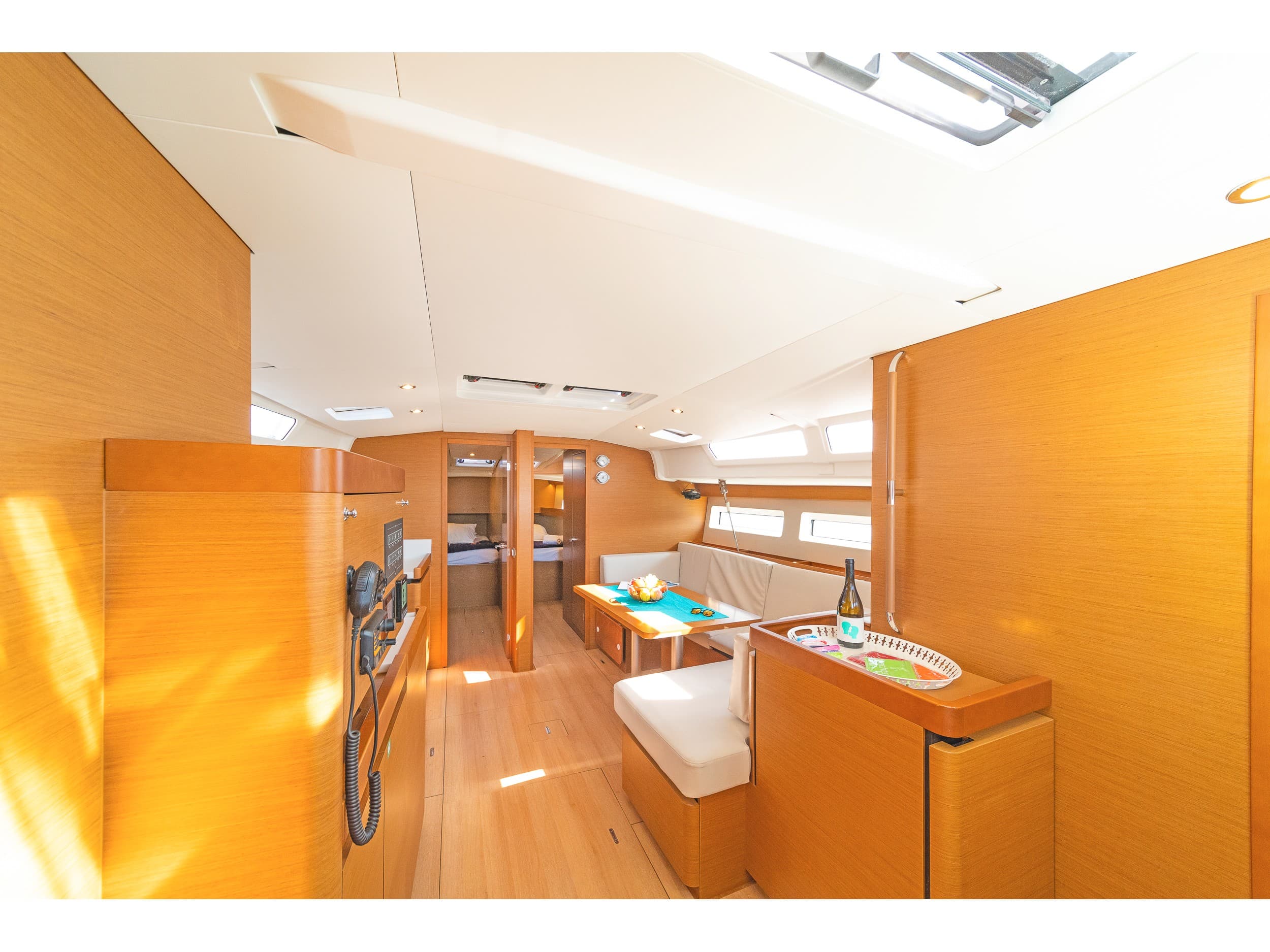 Boat interior