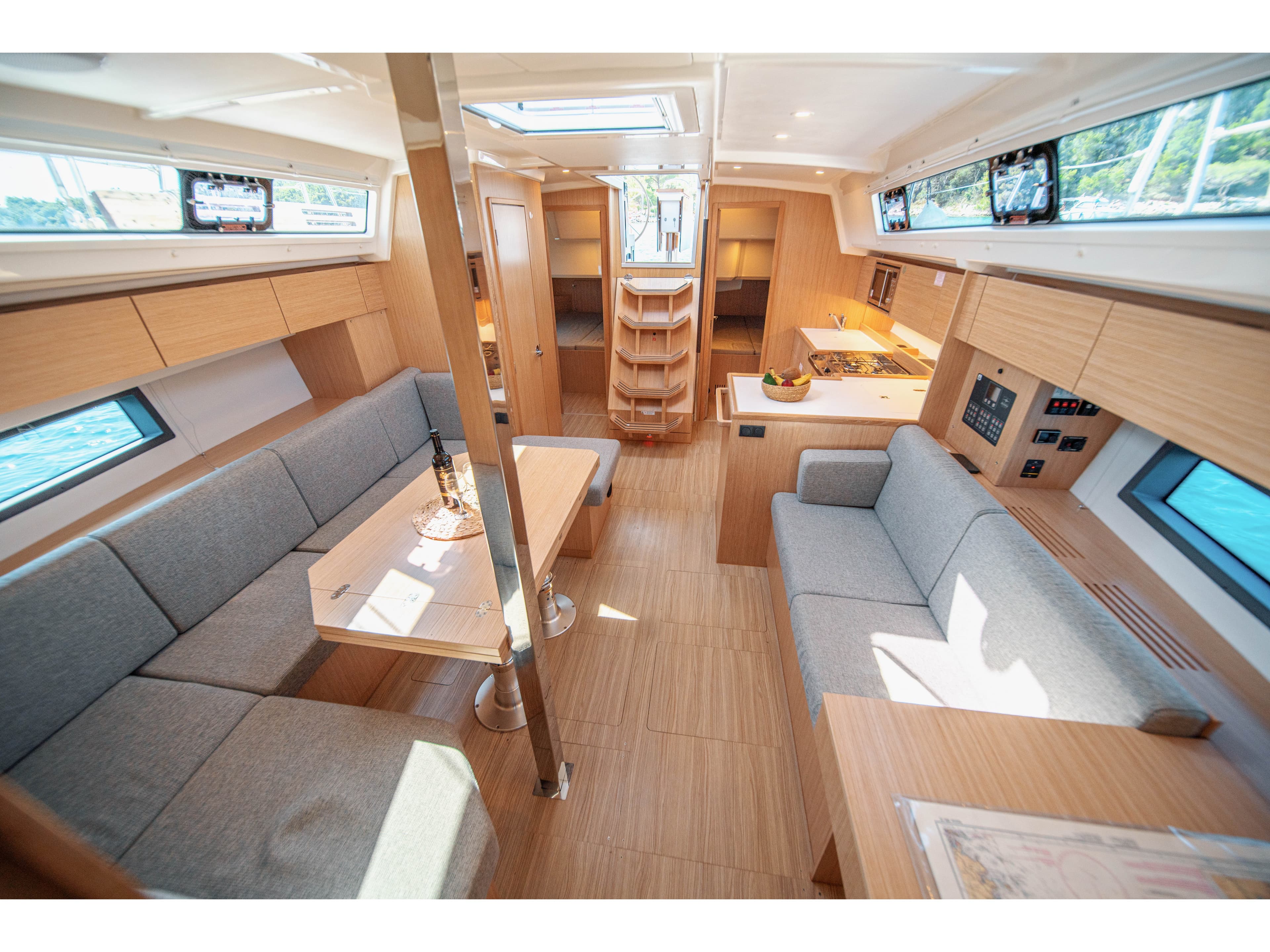 Boat interior