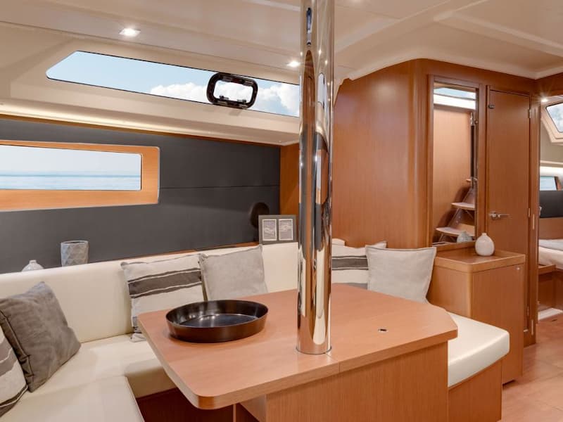 Boat interior