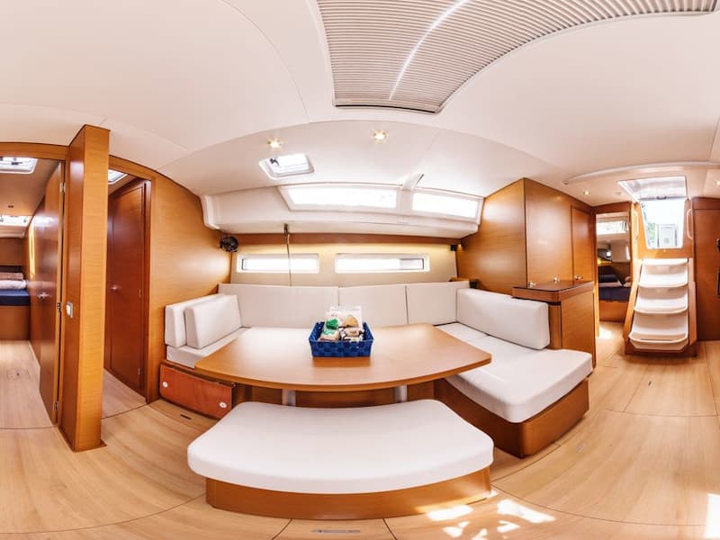 Boat interior
