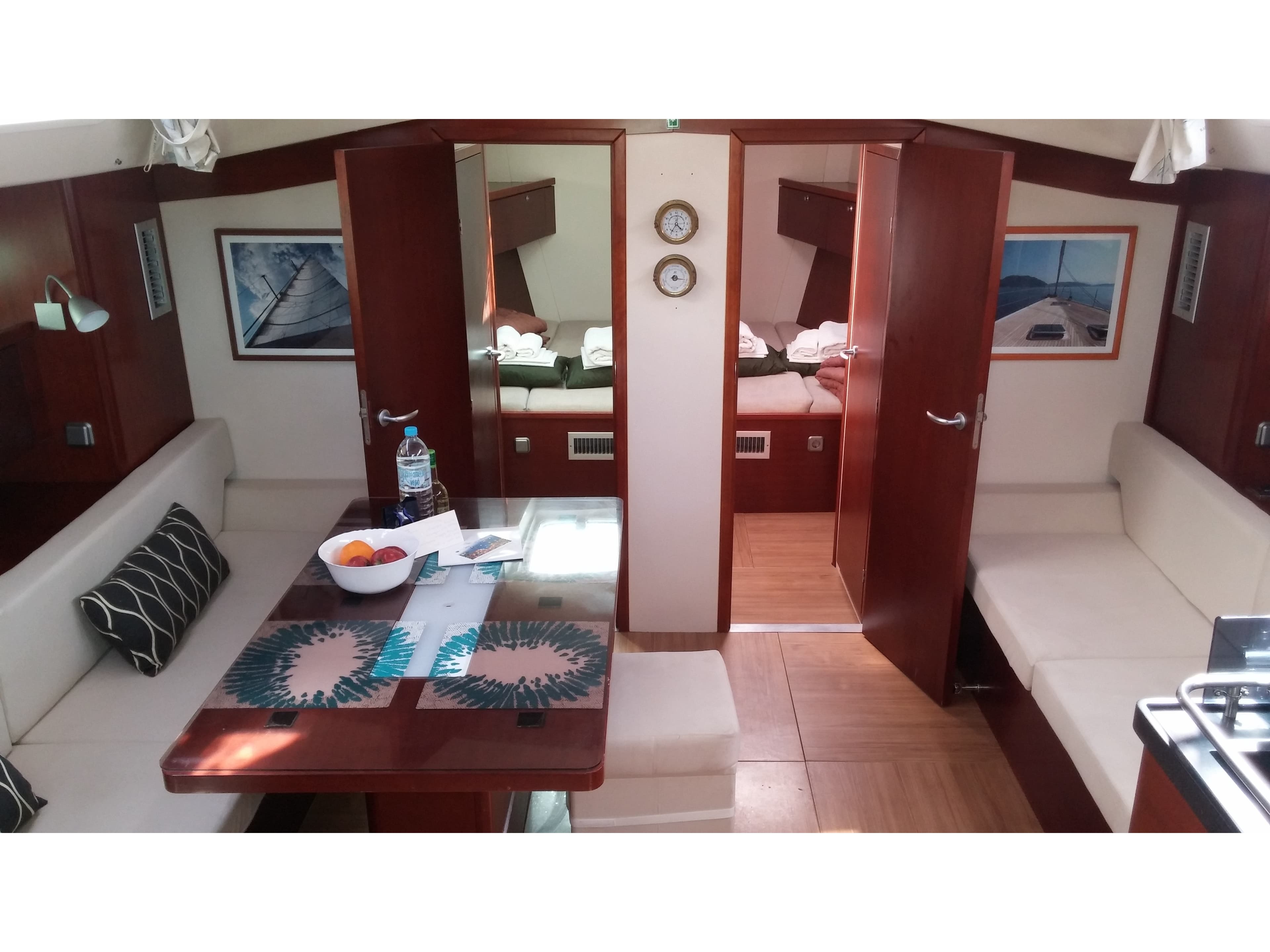 Boat interior