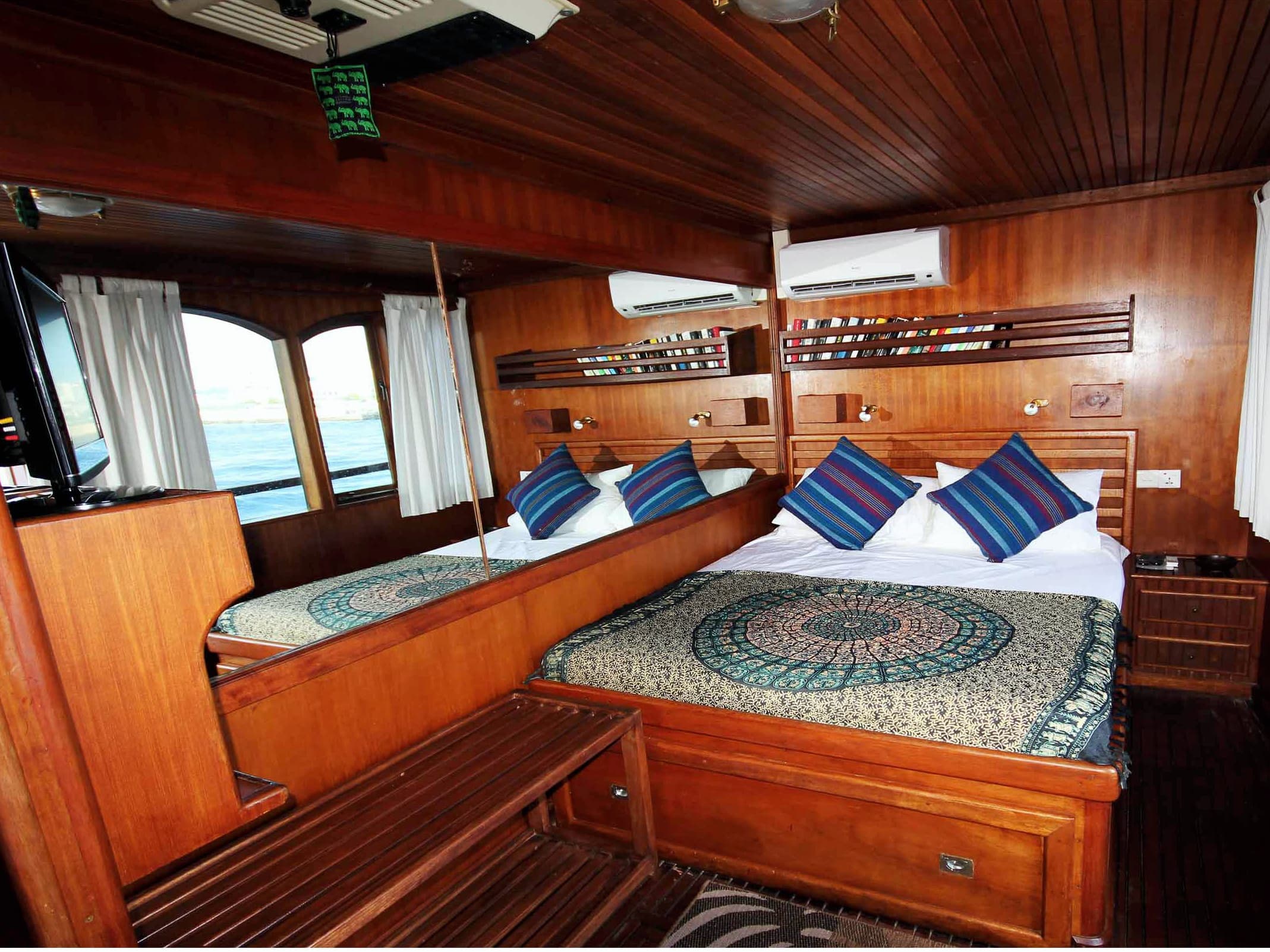 Boat interior