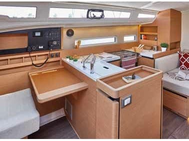 Boat interior