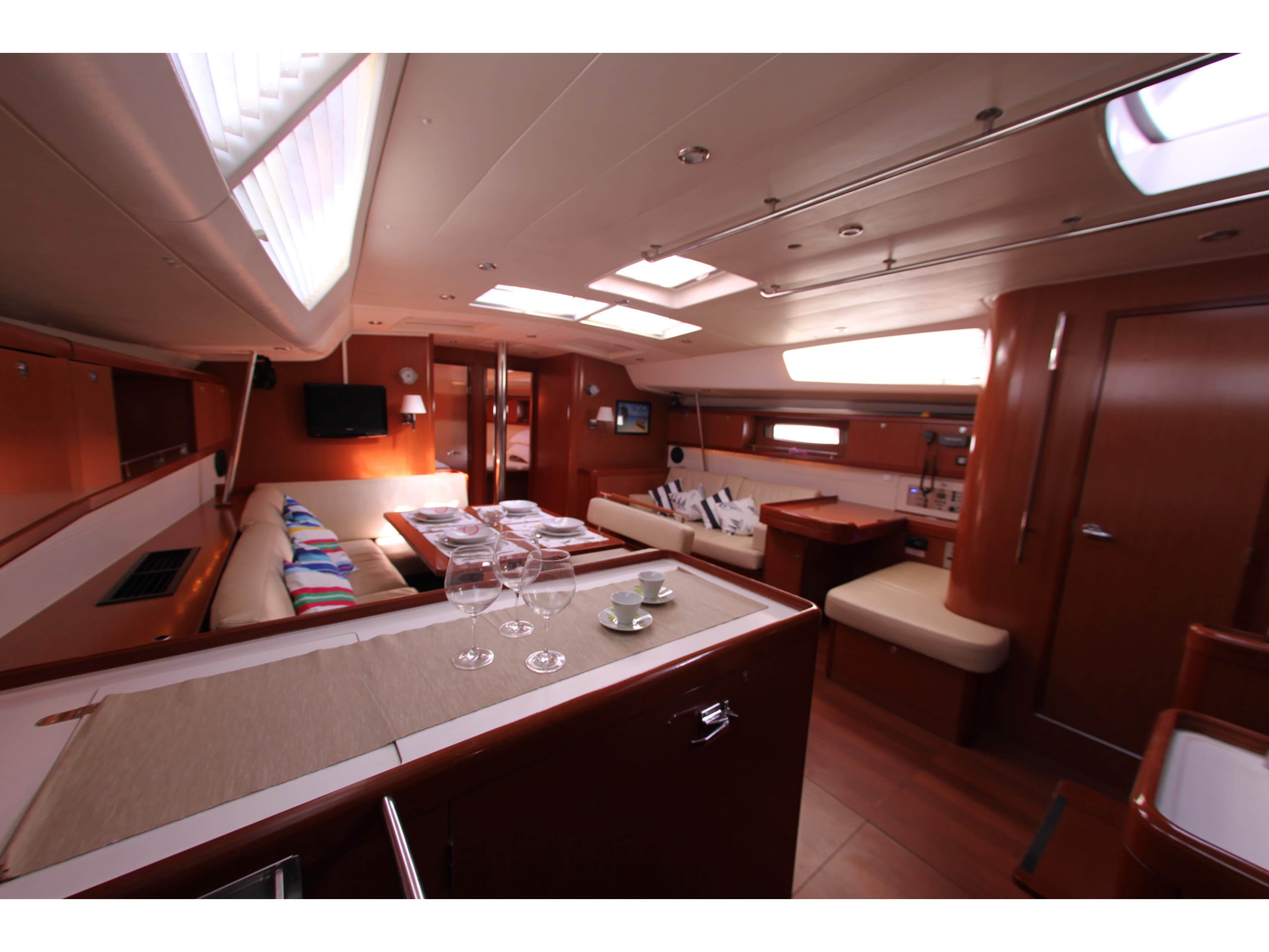 Boat interior