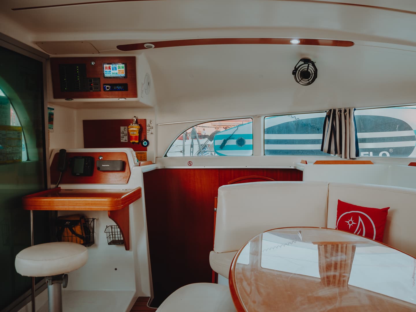 Boat interior