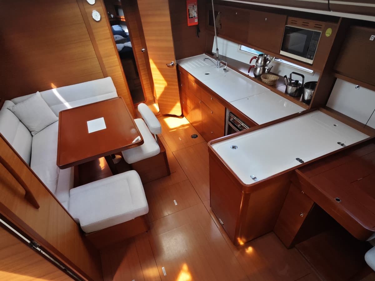 Boat interior