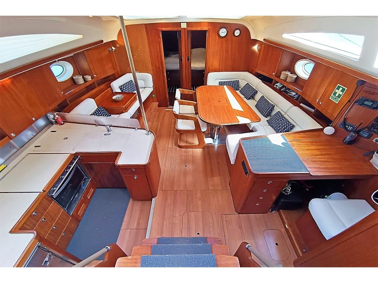 Boat interior
