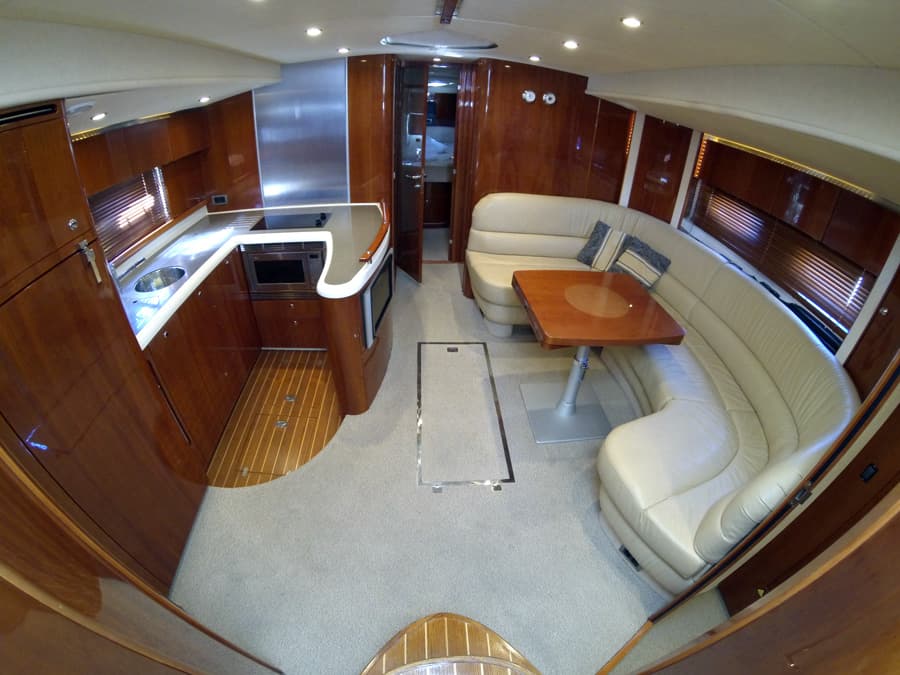 Boat interior