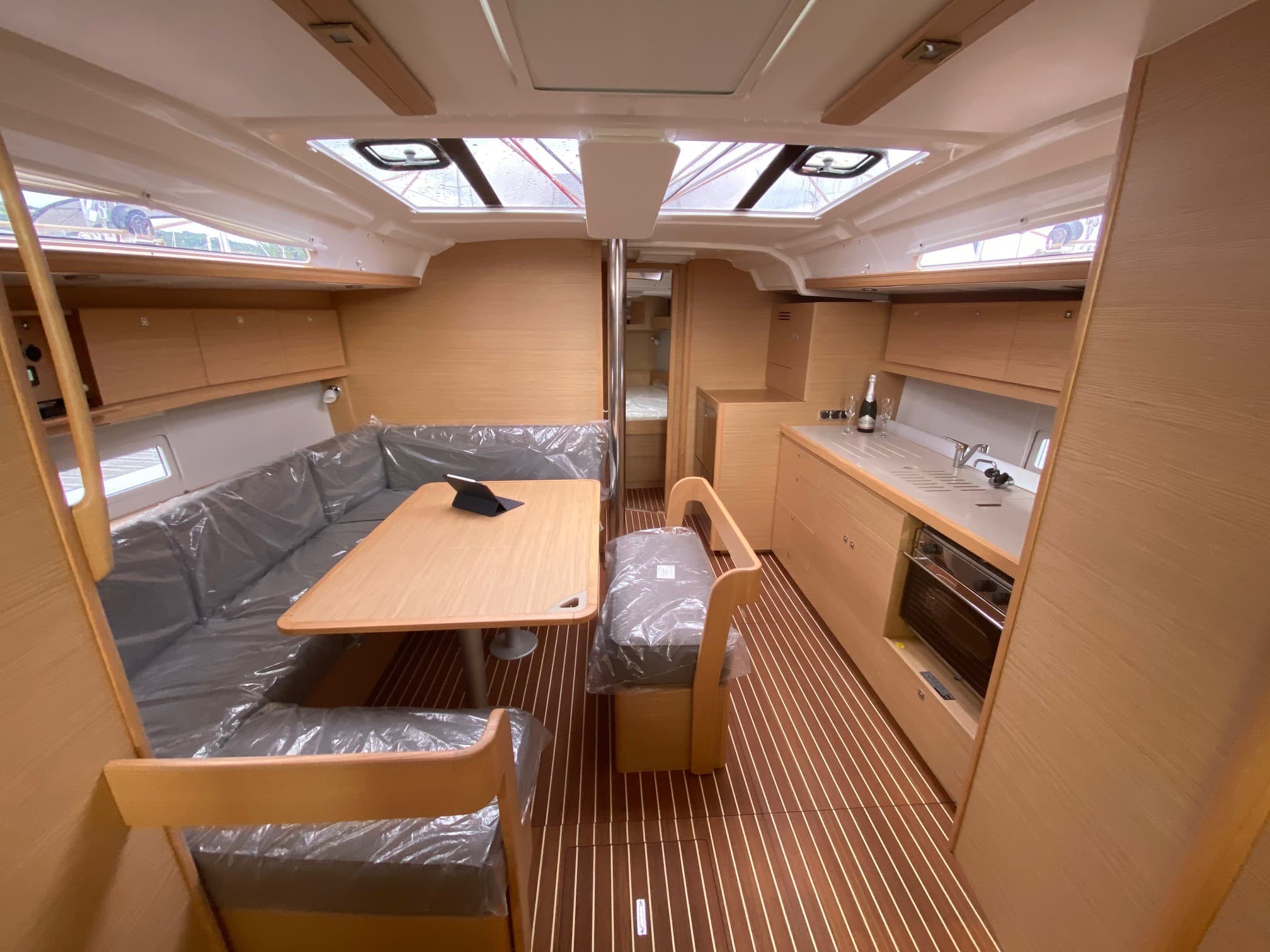 Boat interior