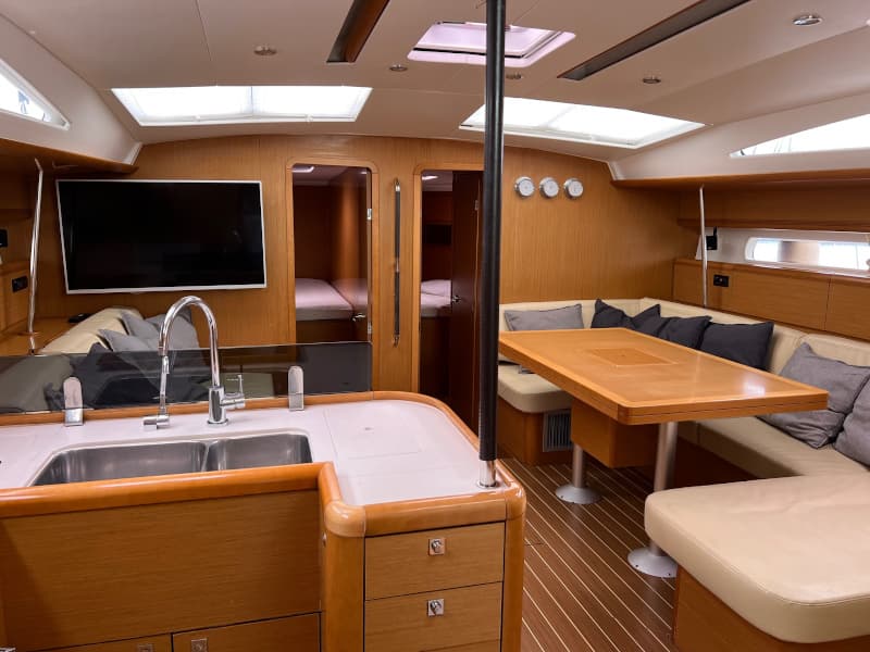 Boat interior