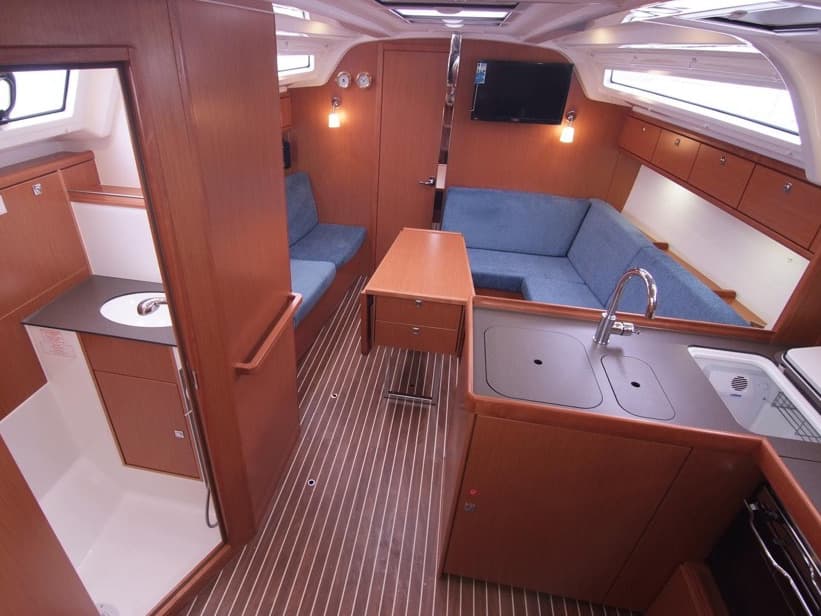 Boat interior