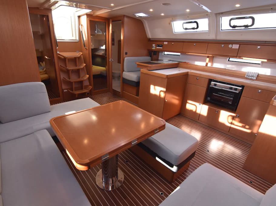 Boat interior