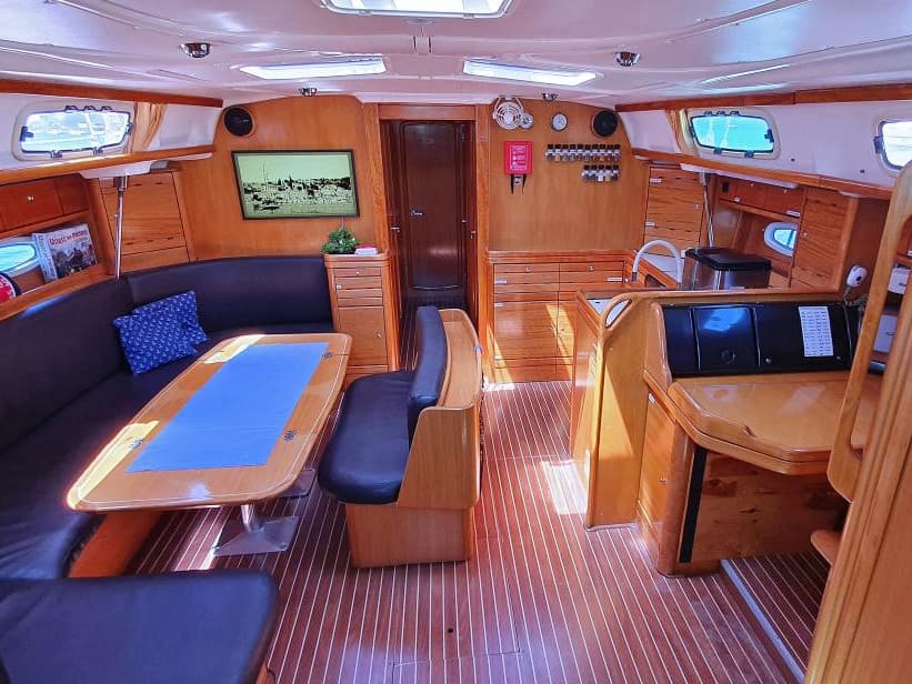 Boat interior