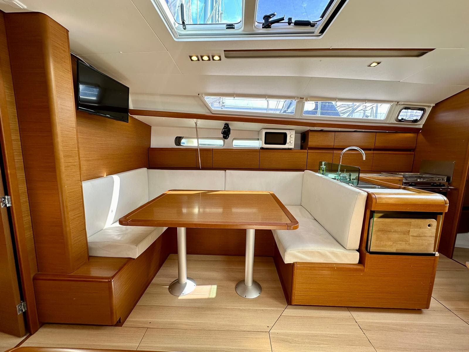 Boat interior