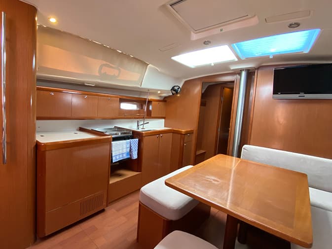 Boat interior