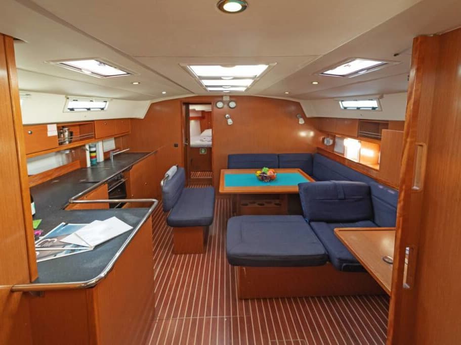 Boat interior