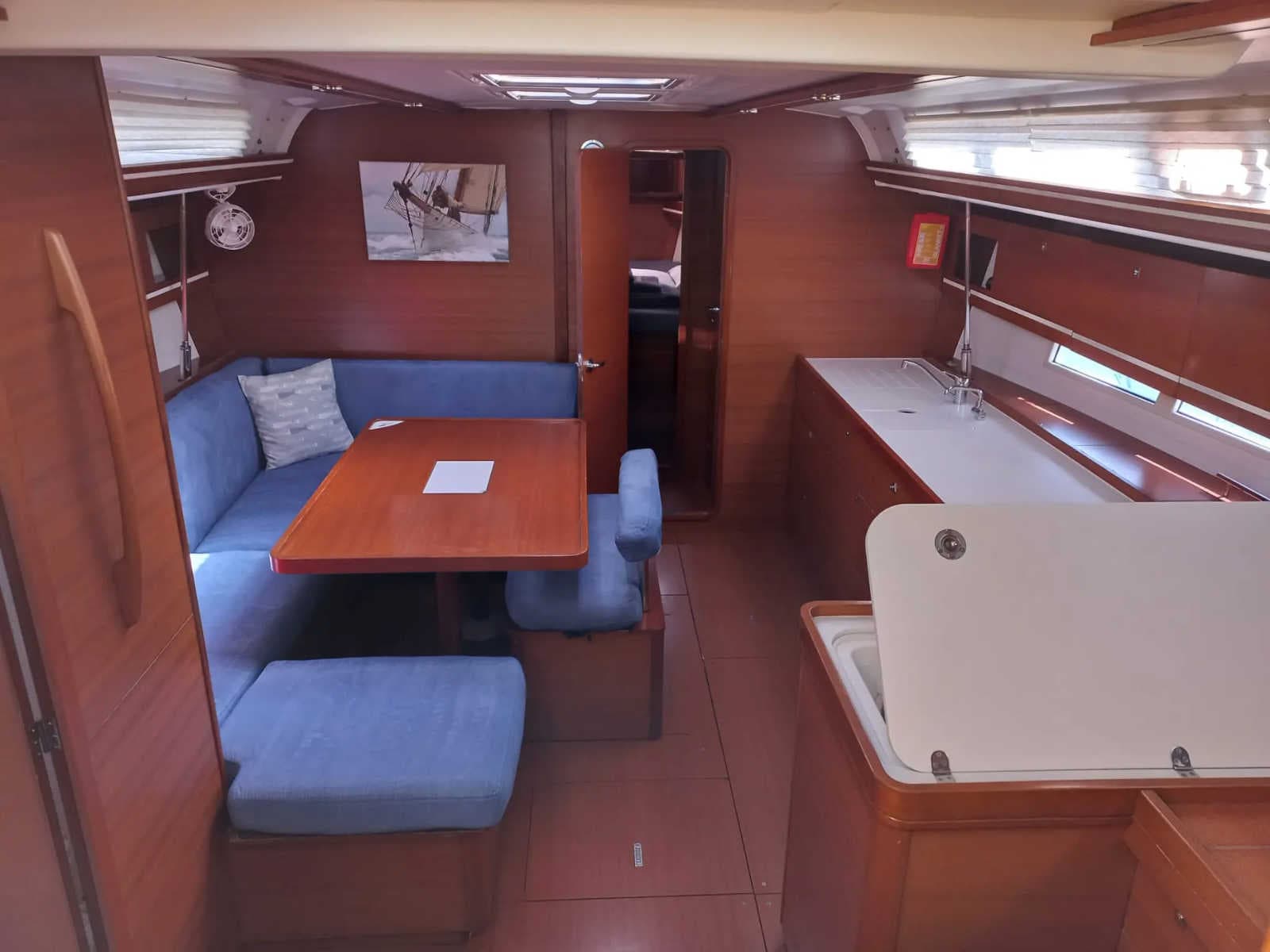Boat interior