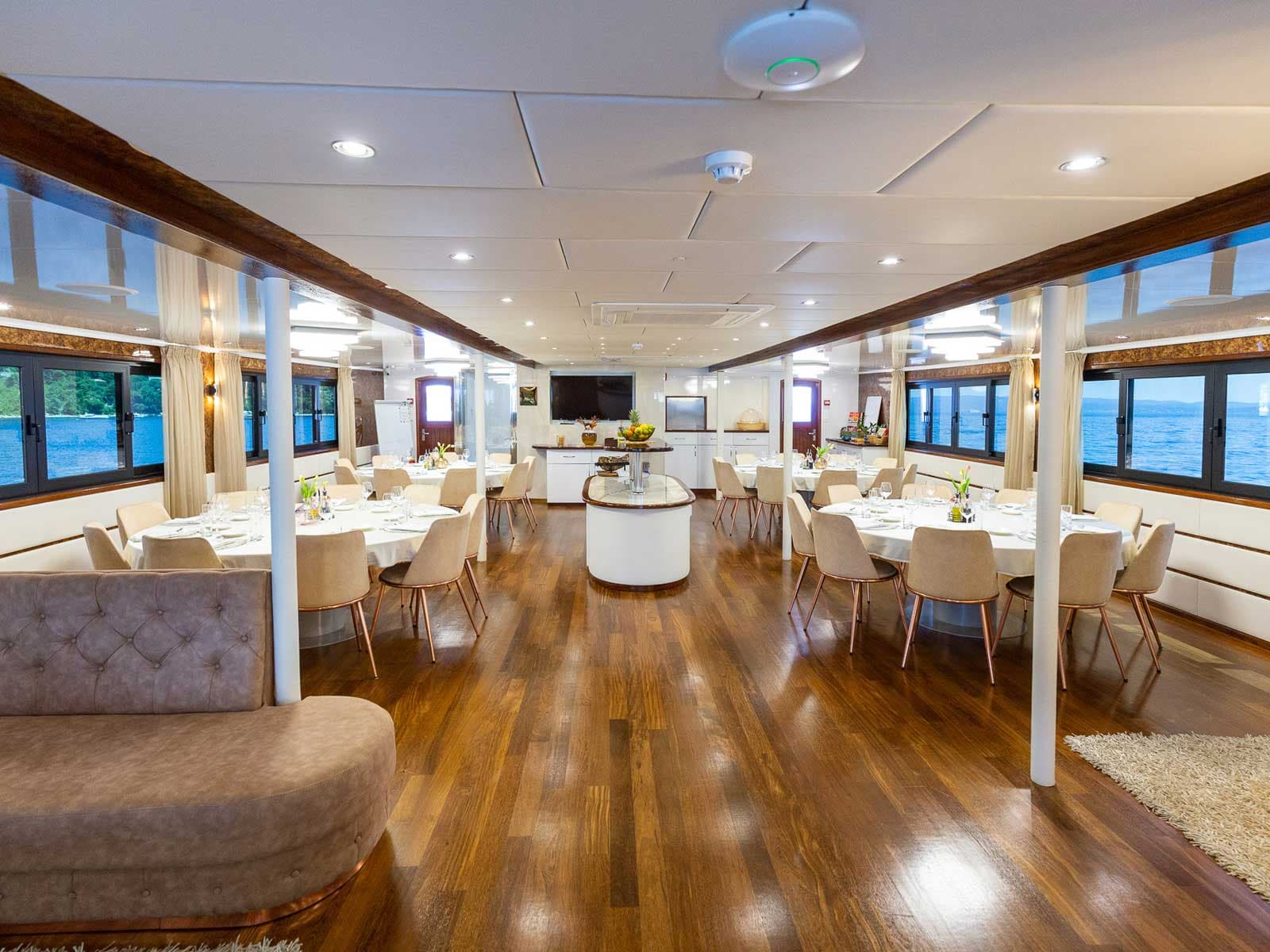 Boat interior