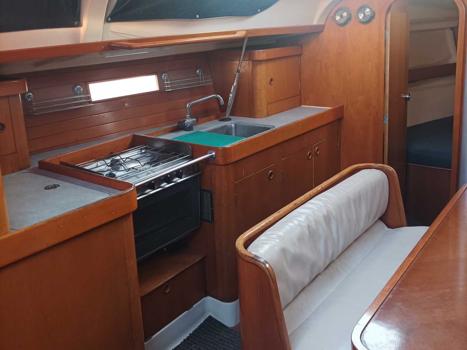 Boat interior