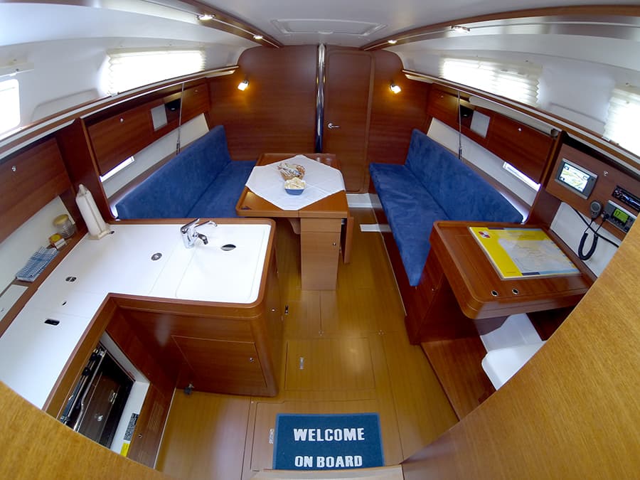 Boat interior