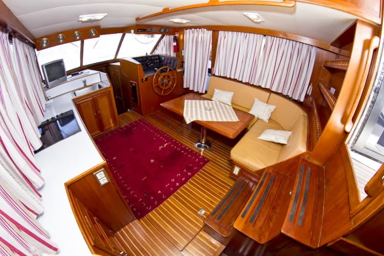 Boat interior