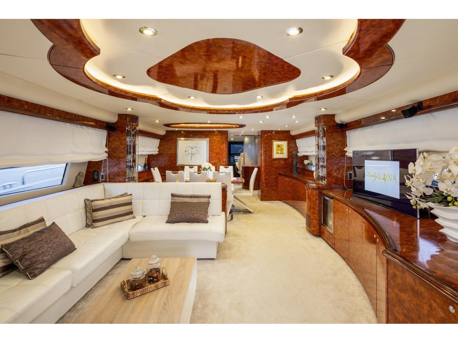 Boat interior