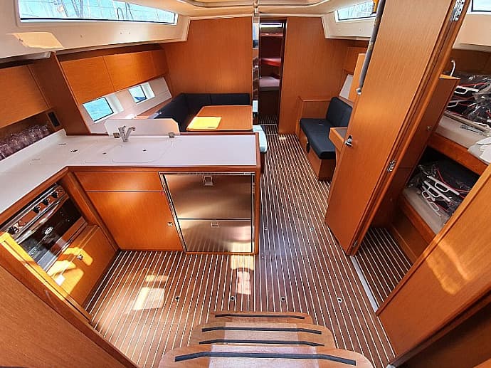 Boat interior