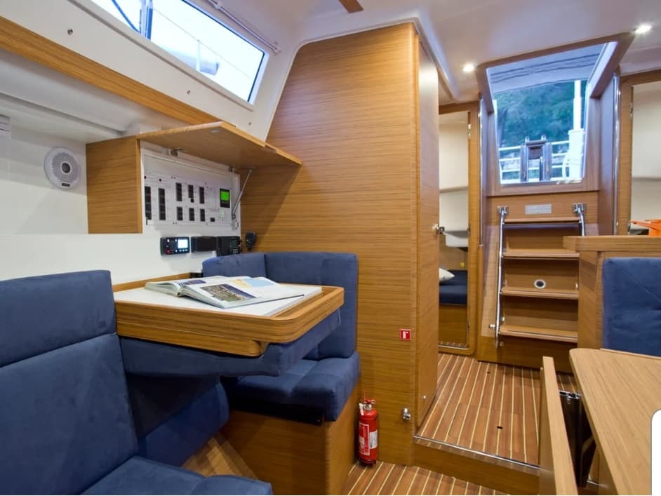 Boat interior