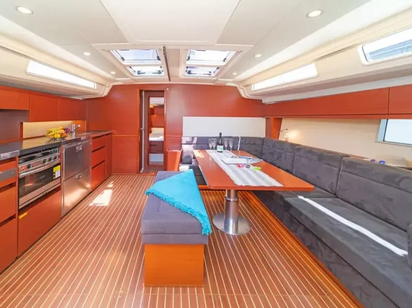 Boat interior