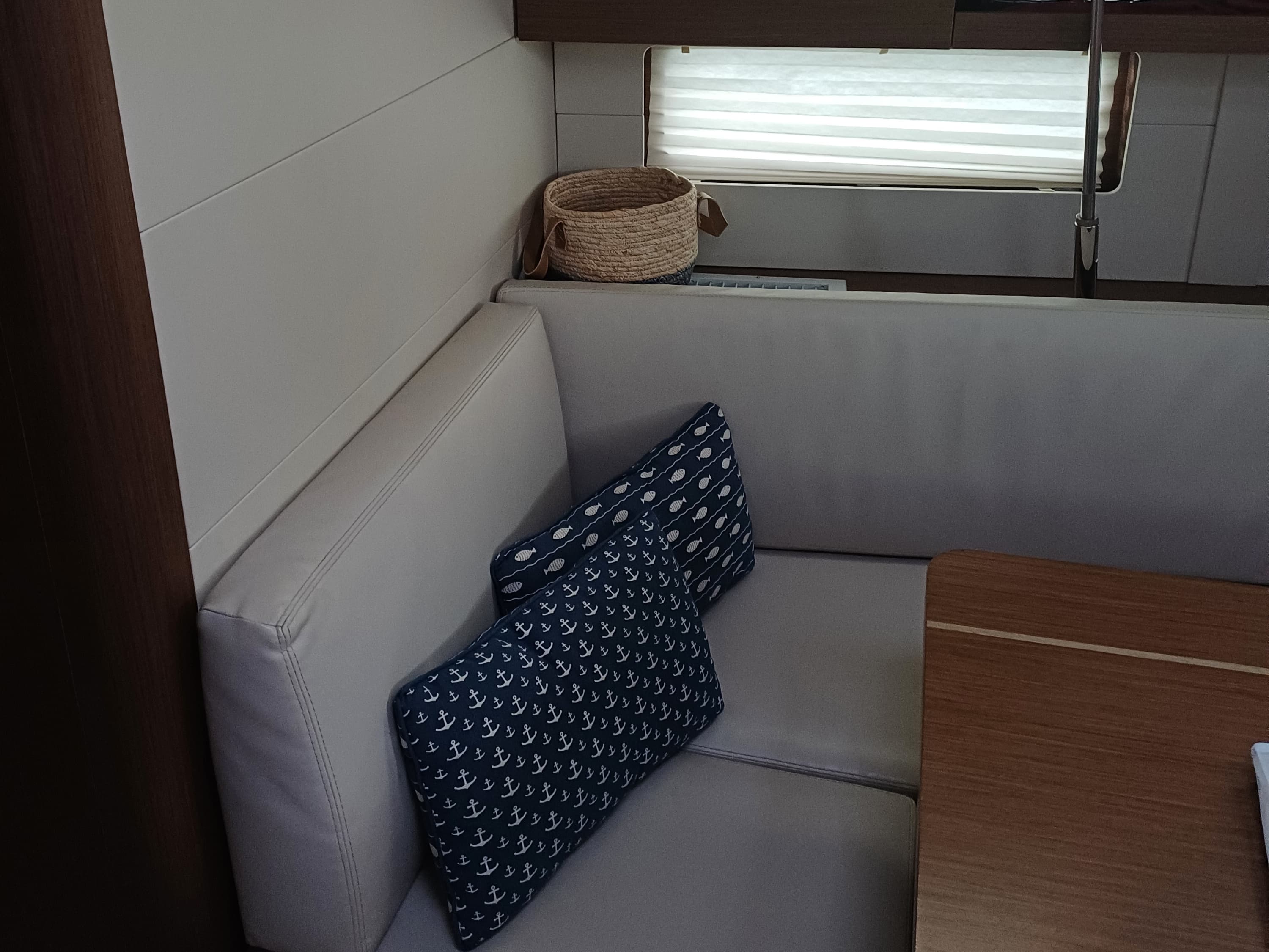 Boat interior