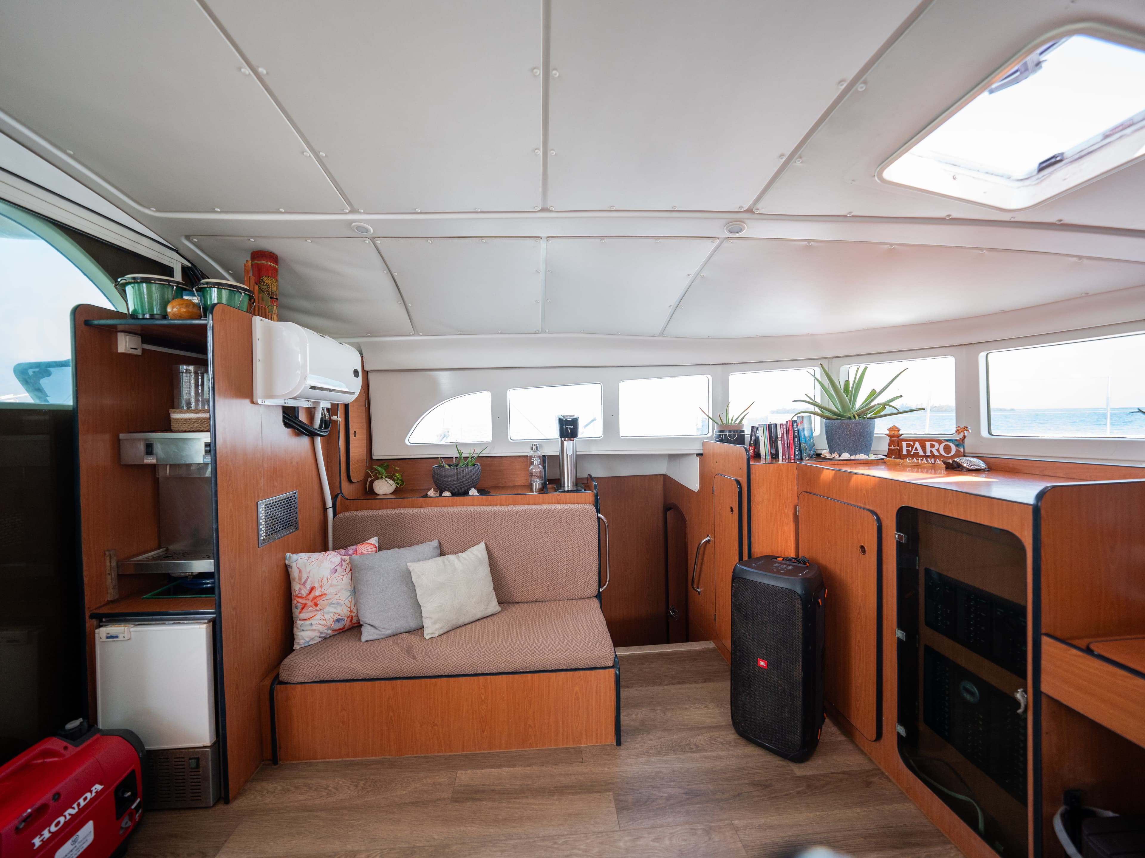 Boat interior