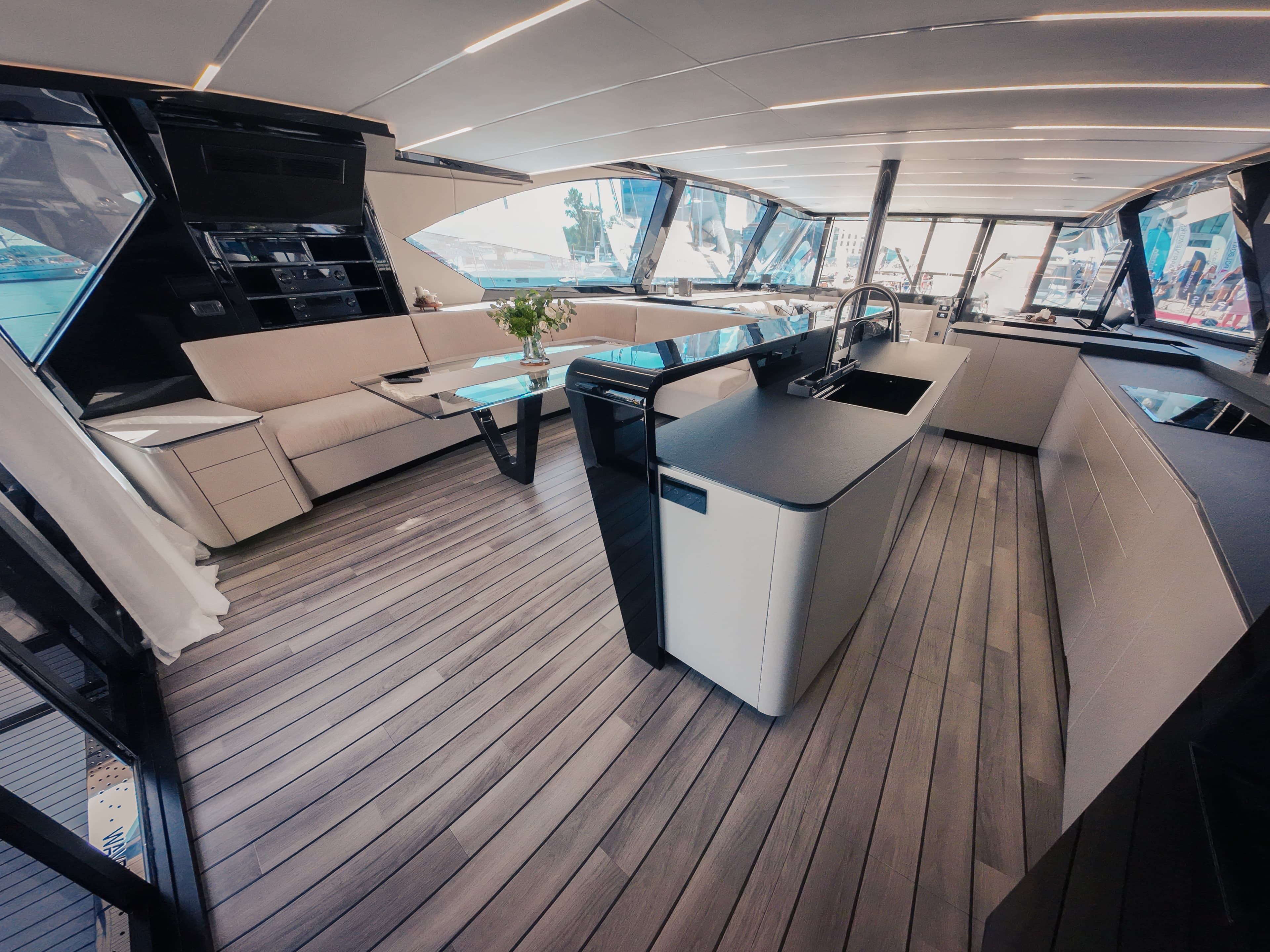 Boat interior