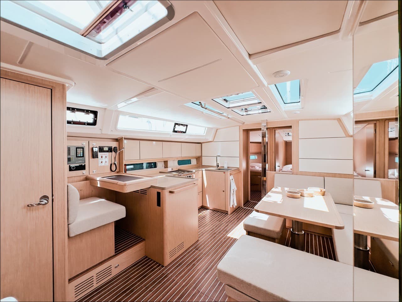 Boat interior