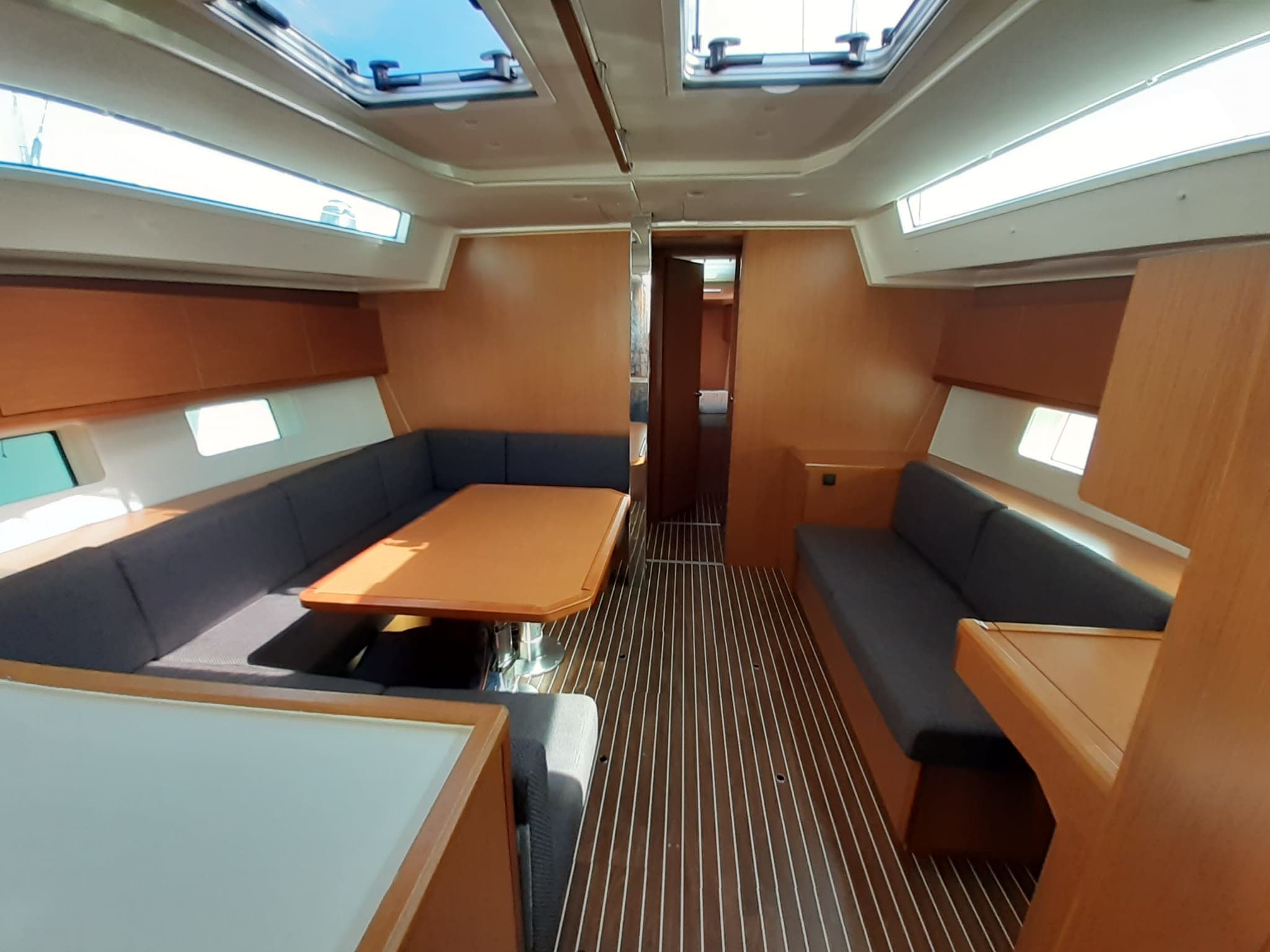 Boat interior