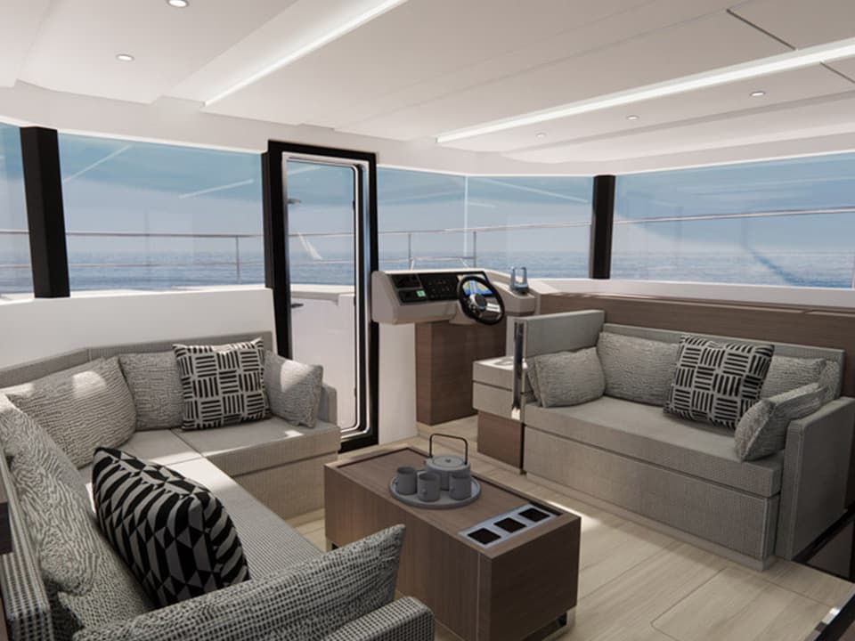 Boat interior
