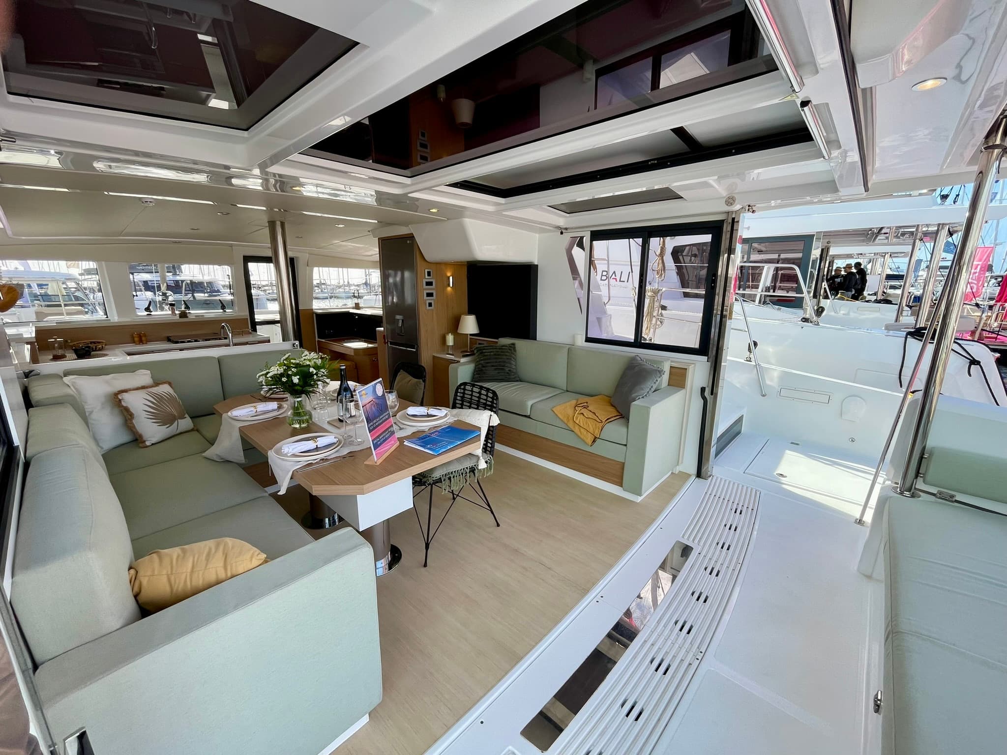 Boat interior
