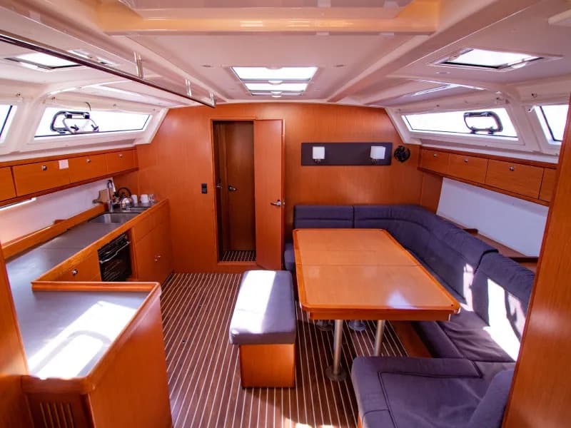 Boat interior