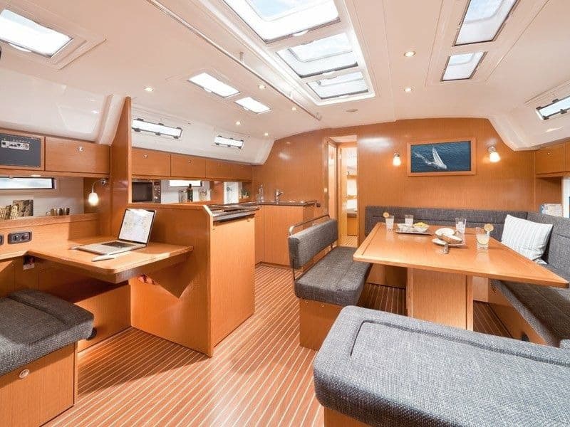 Boat interior