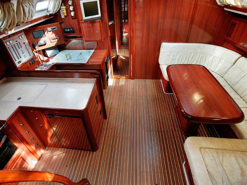 Boat interior