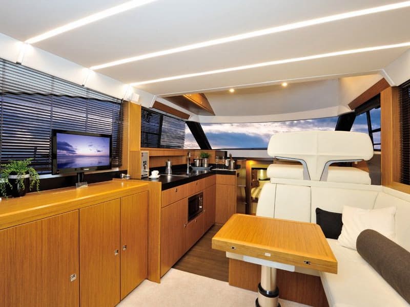 Boat interior